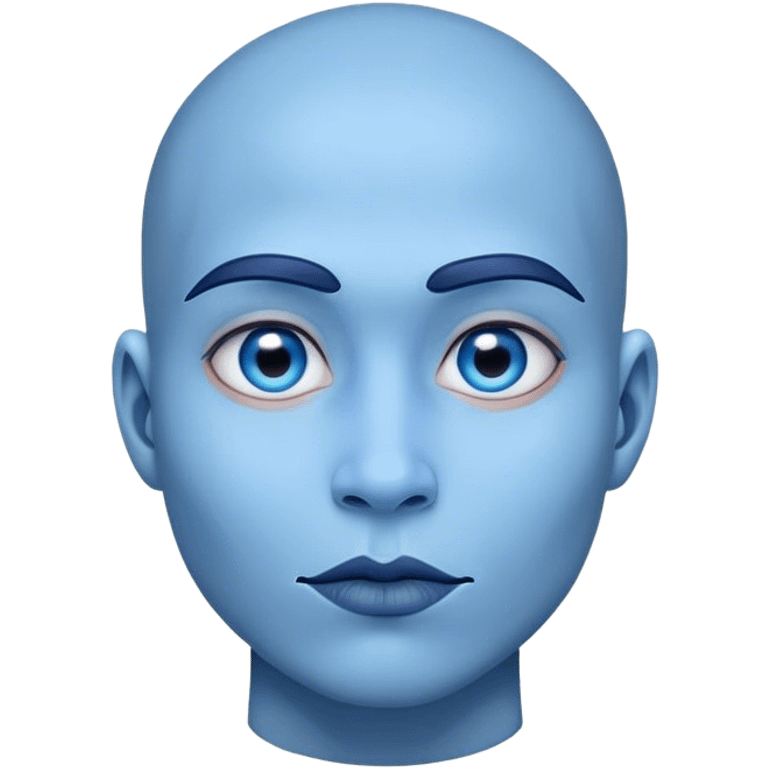 Blue felicia emoji