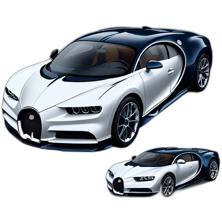 Bugatti Chiron car emoji