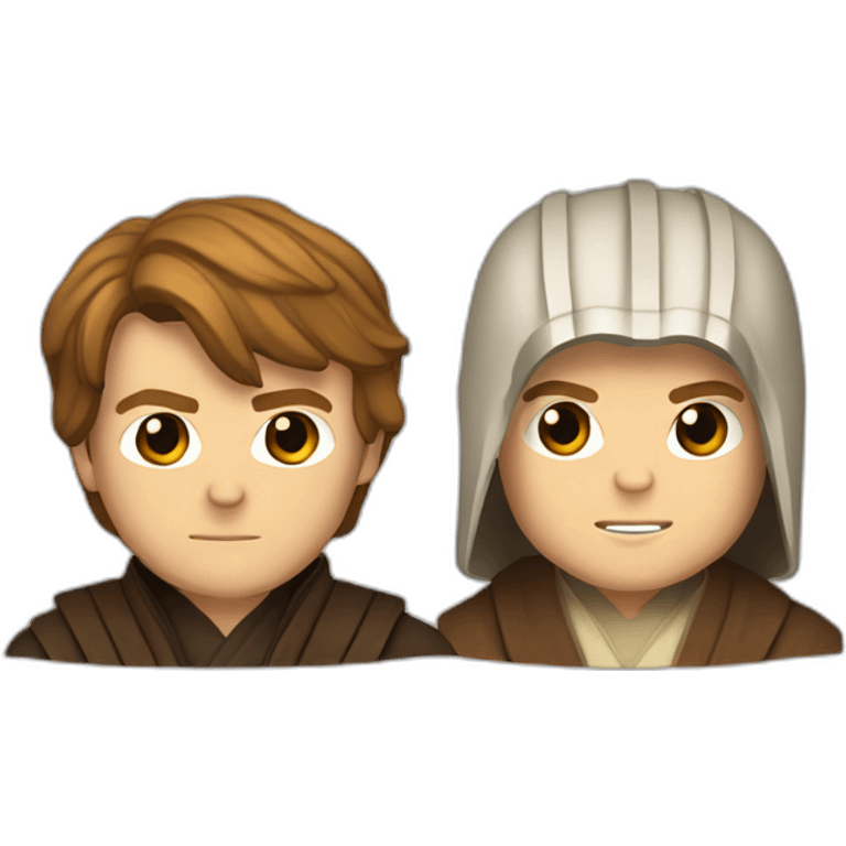 anakin skywalker and obi wan kenobi emoji