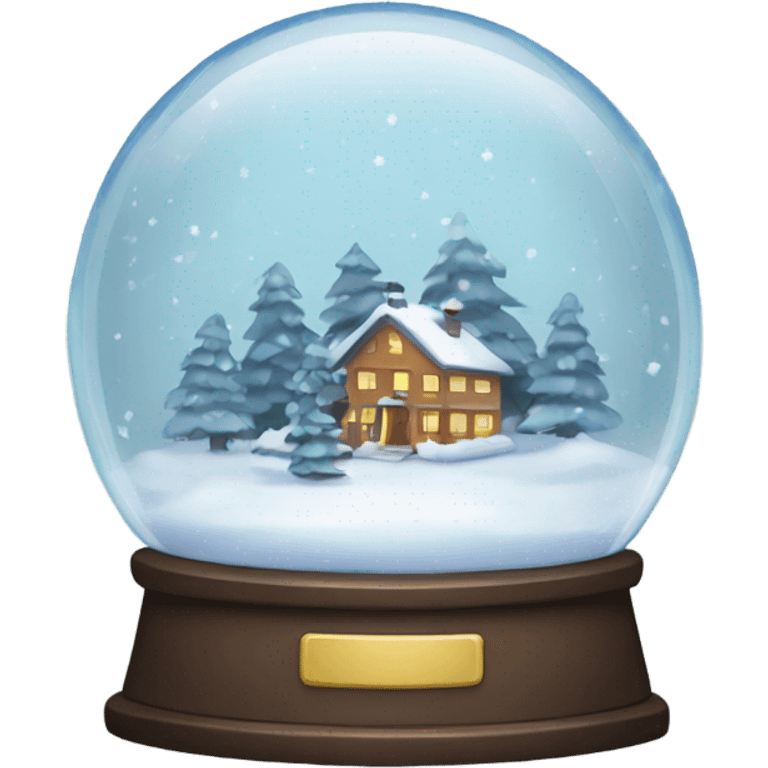 Snow globe emoji