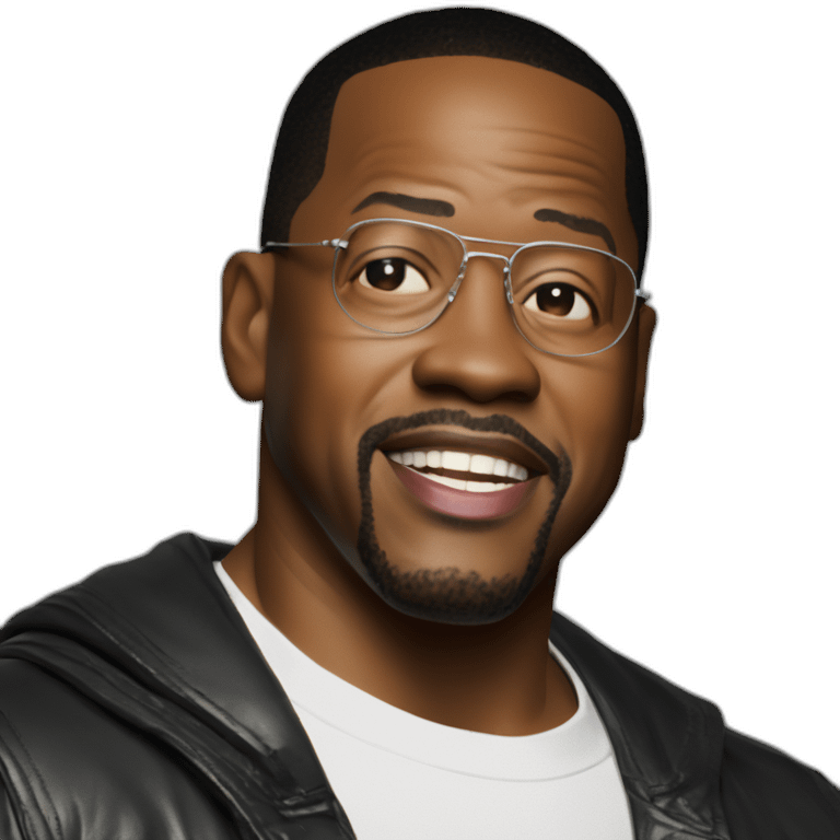 actor martin lawrence from movie bad boys no spectacles emoji