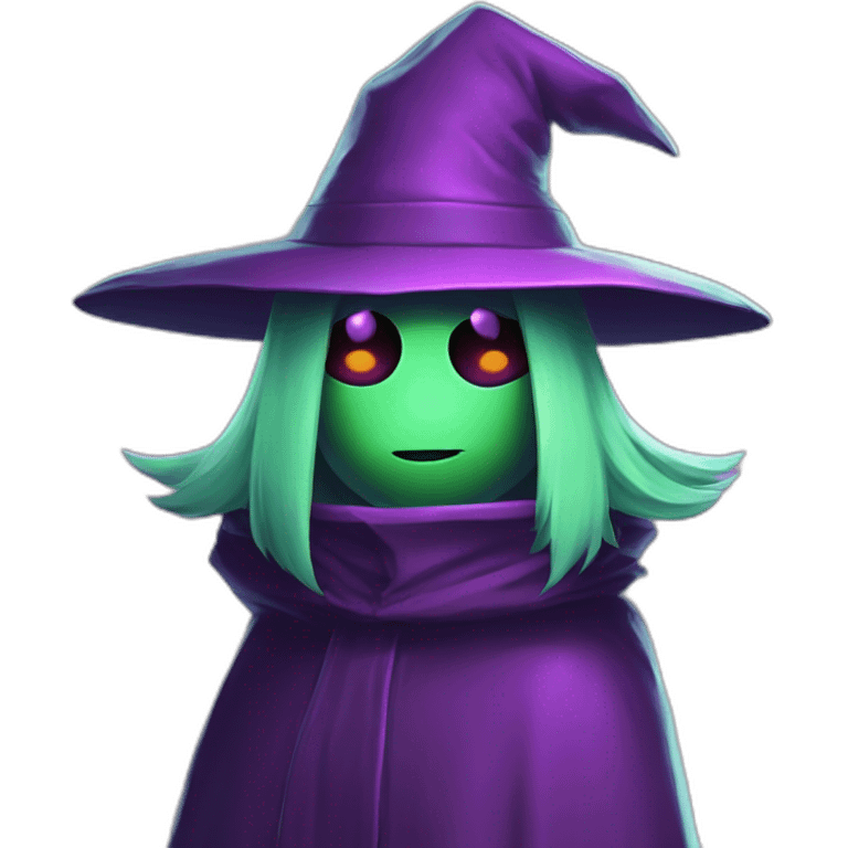 Ralsei from deltarune con los ojos blancos  emoji