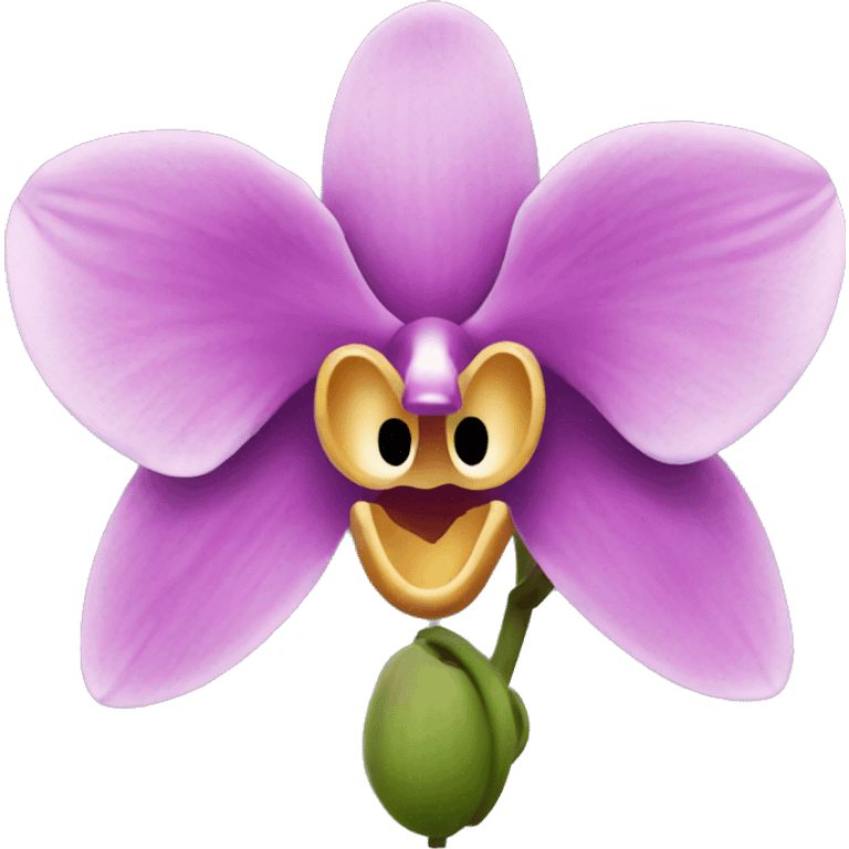 Orchid emoji