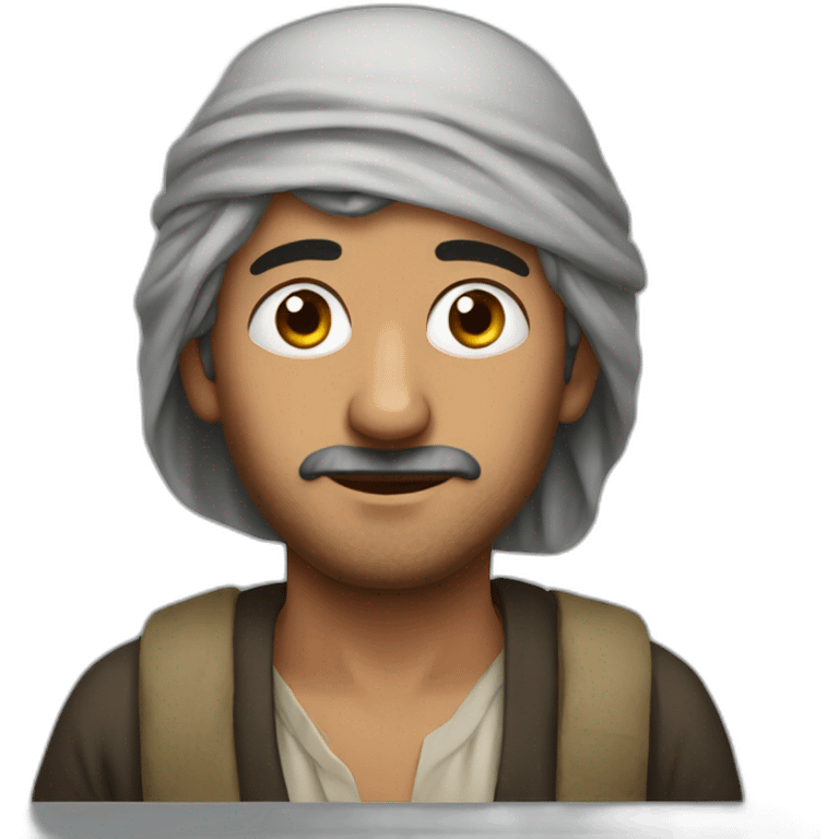 Poor Yemeni man emoji