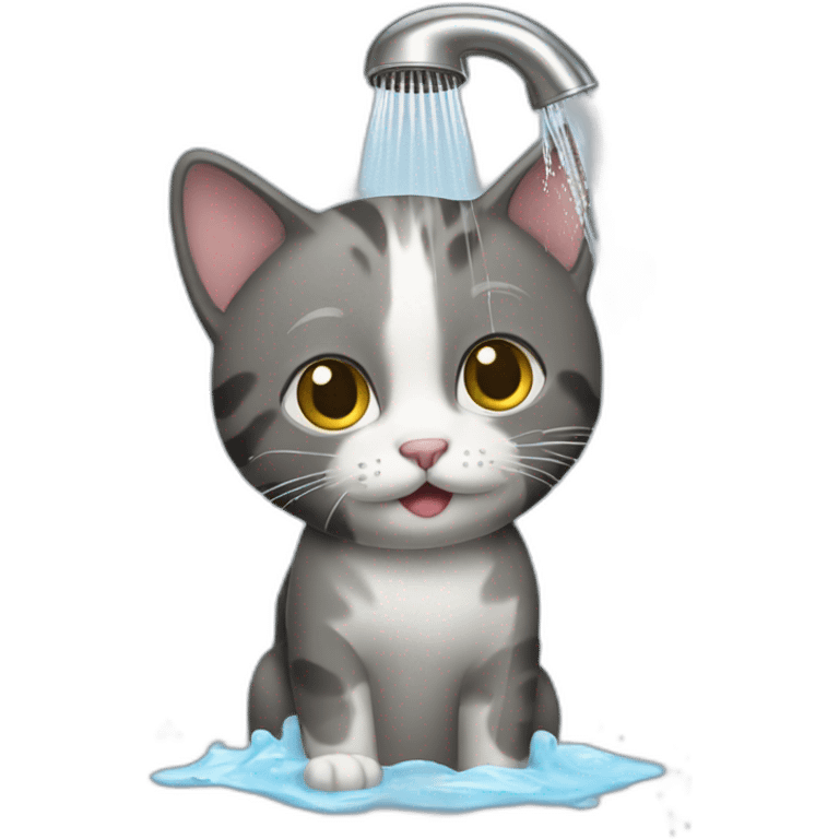 cat-taking-a-shower emoji