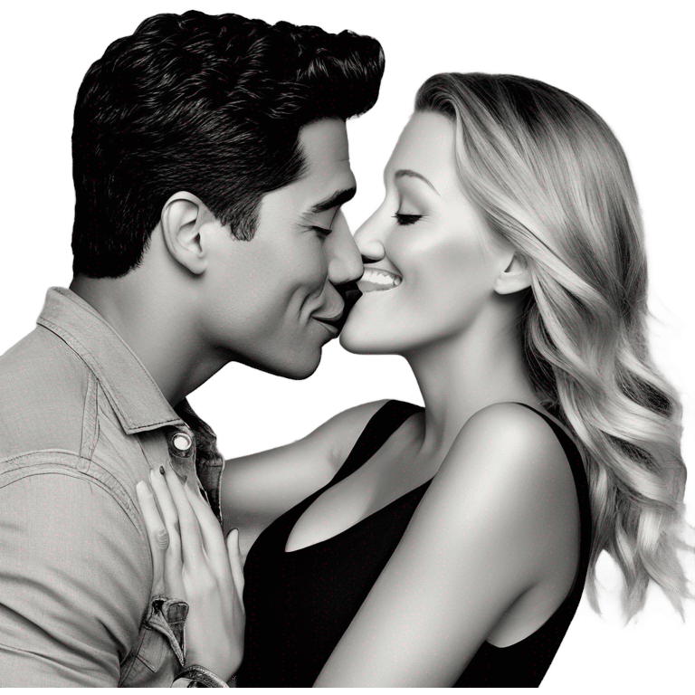 Mario Lopez kissing Blake lively emoji