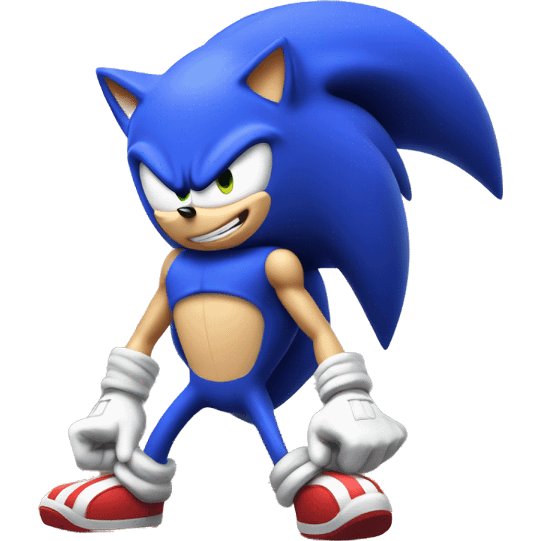 muscelar sonic emoji