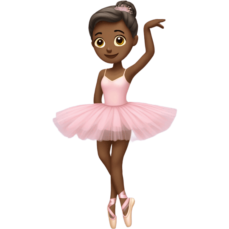 ballerina con tutu emoji