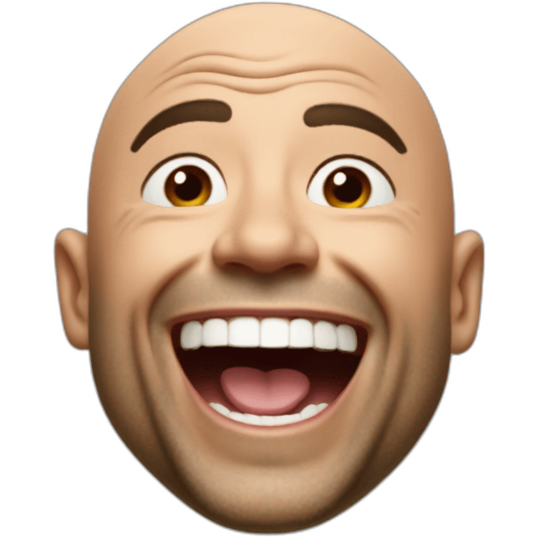 Joe Rogan laughing  emoji