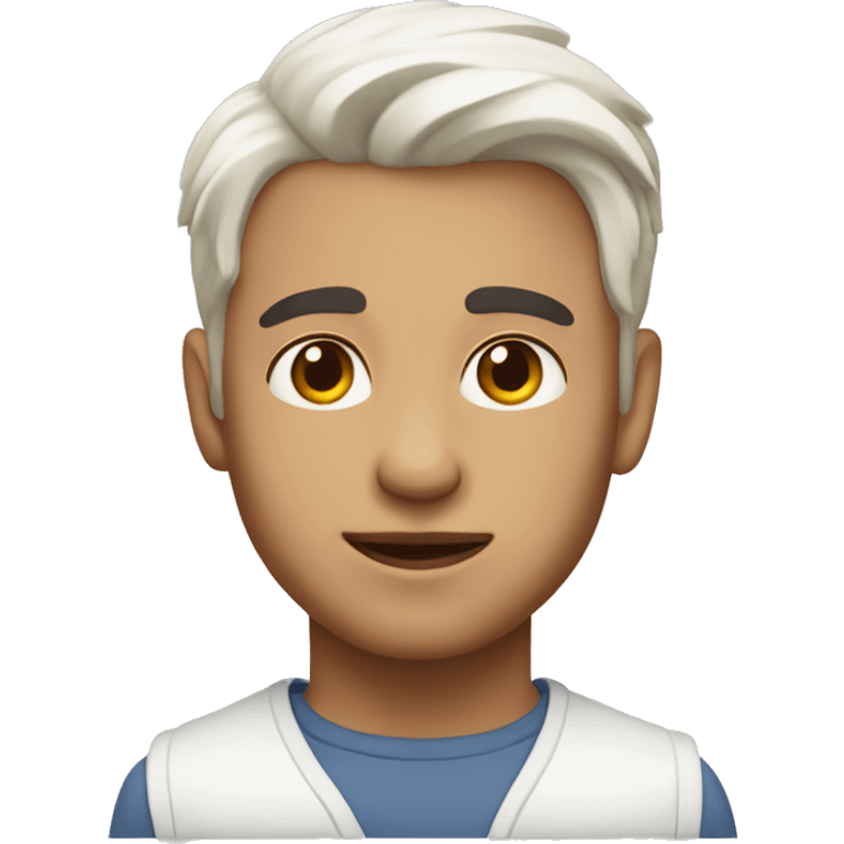 Generate emoji of kishan with white skin tone emoji