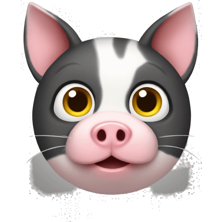 cat pig emoji