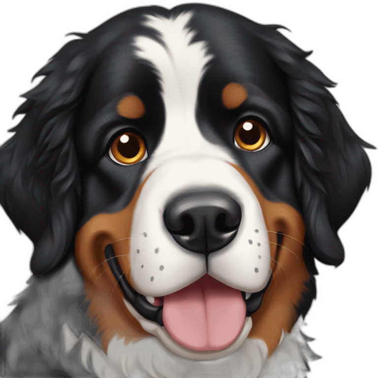 Bernese mountain dog irish emoji