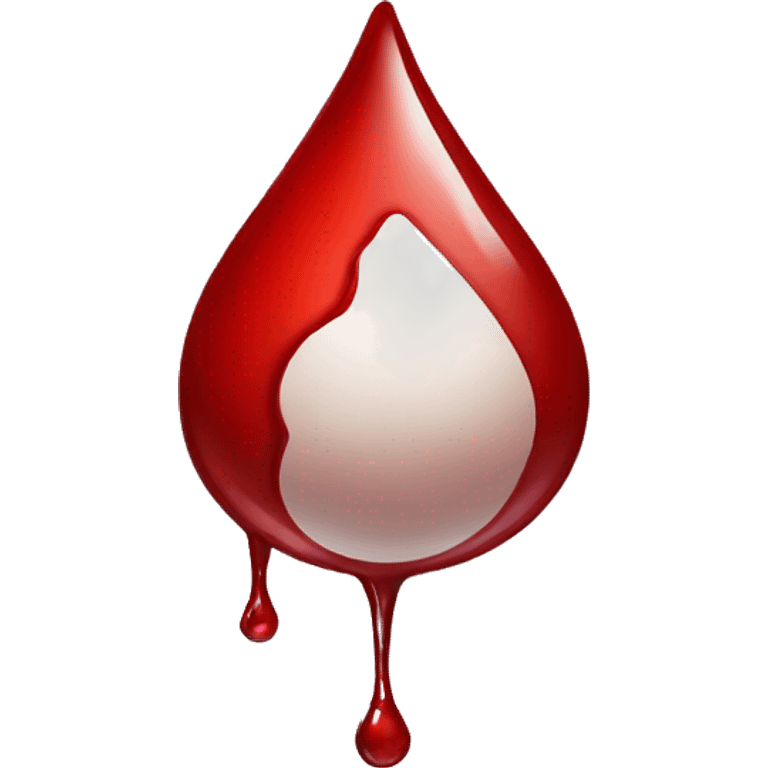 blood drop  emoji