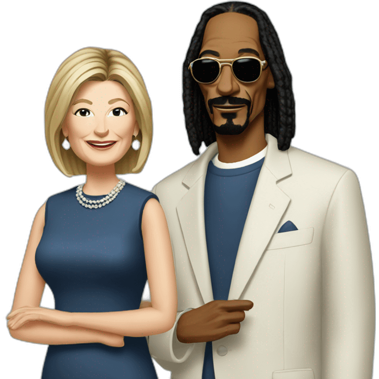 snoop dogg and martha stewart emoji