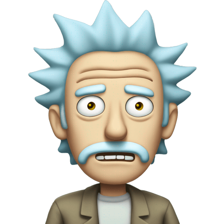 Rick Sanchez from Rick and Morty emoji