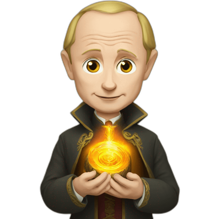 Vladimir putin holding lord of ring emoji