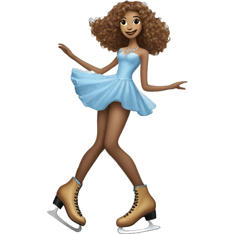 Ice skate coquette ￼ emoji