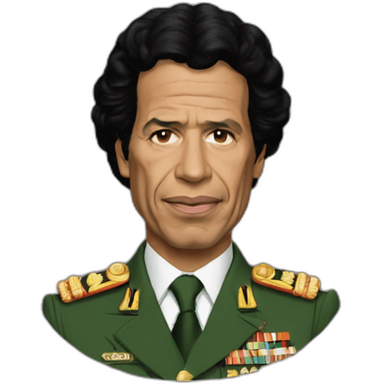 Mouammar Kadhafi emoji