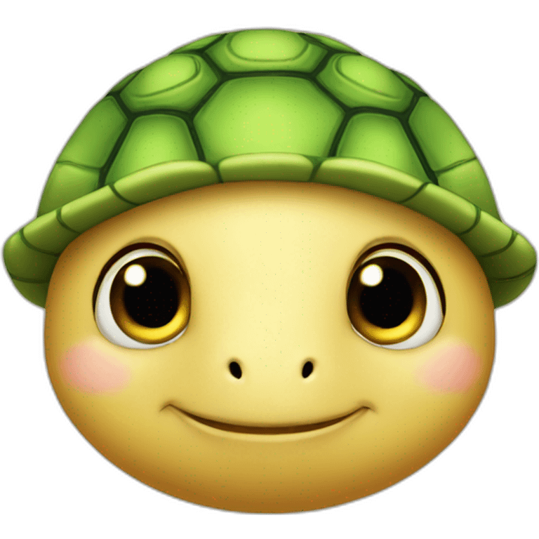 Charming Prince turtle emoji