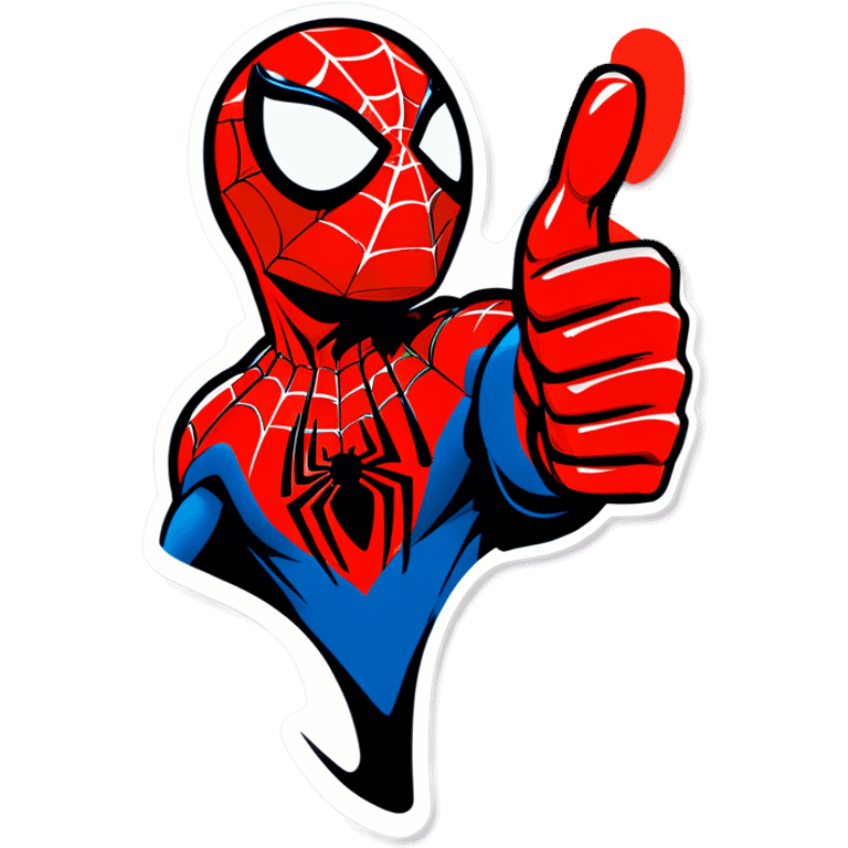 Spiderman thumb up emoji