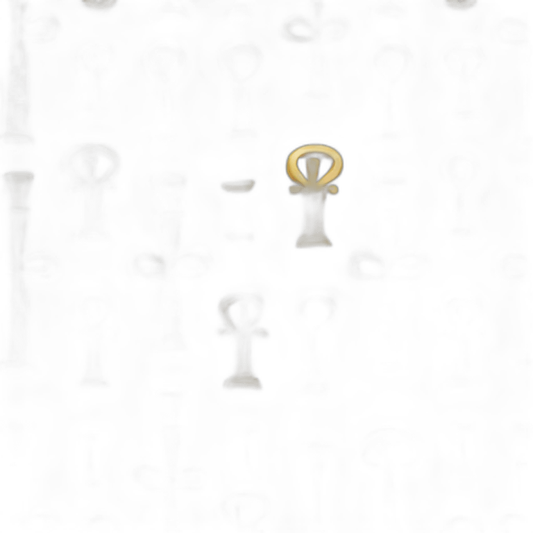 ankh égyptien emoji