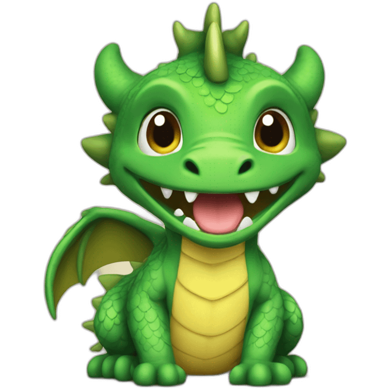 dragon cute gift emoji