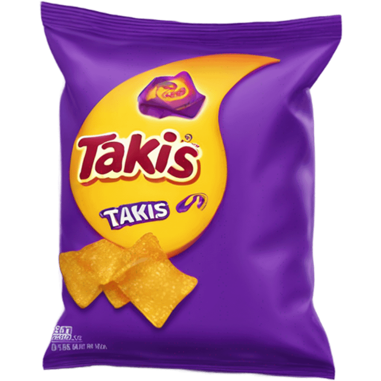 Purple takis bag emoji