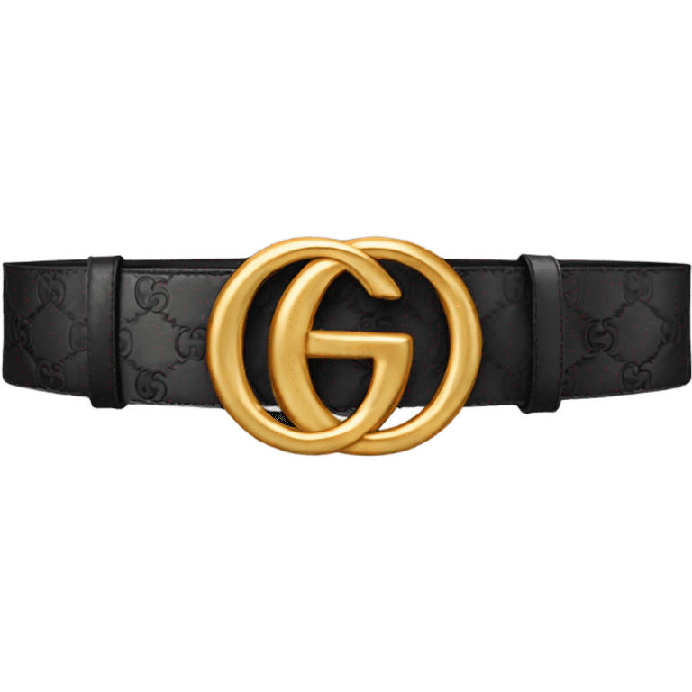 Gucci belt emoji