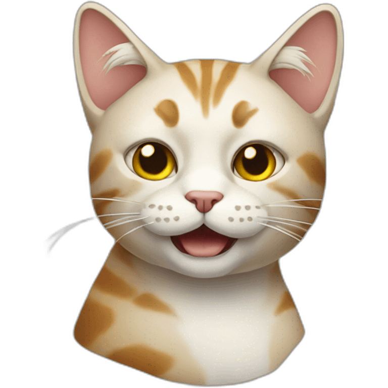 stoned cat emoji