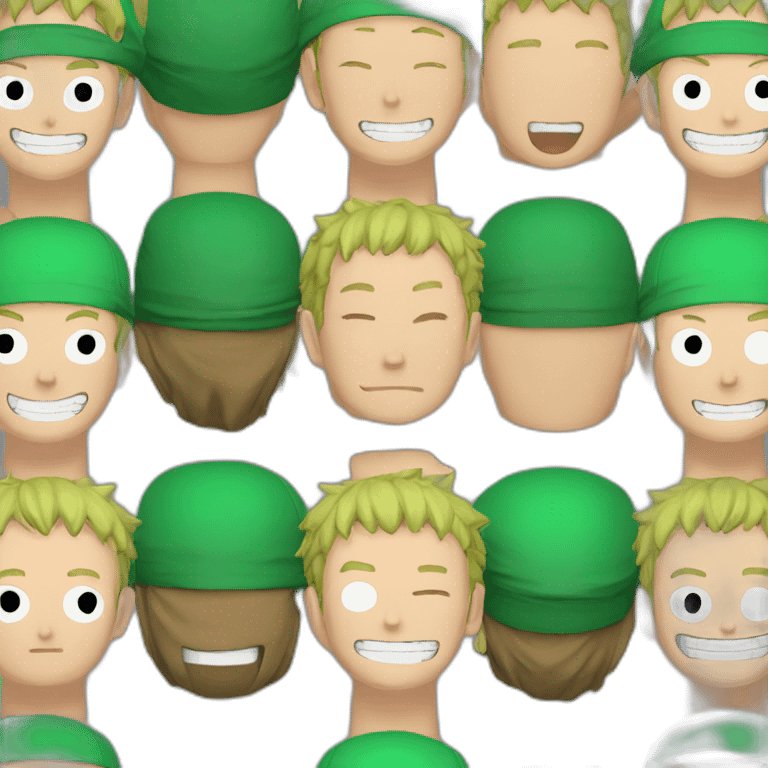 One piece zoro emoji