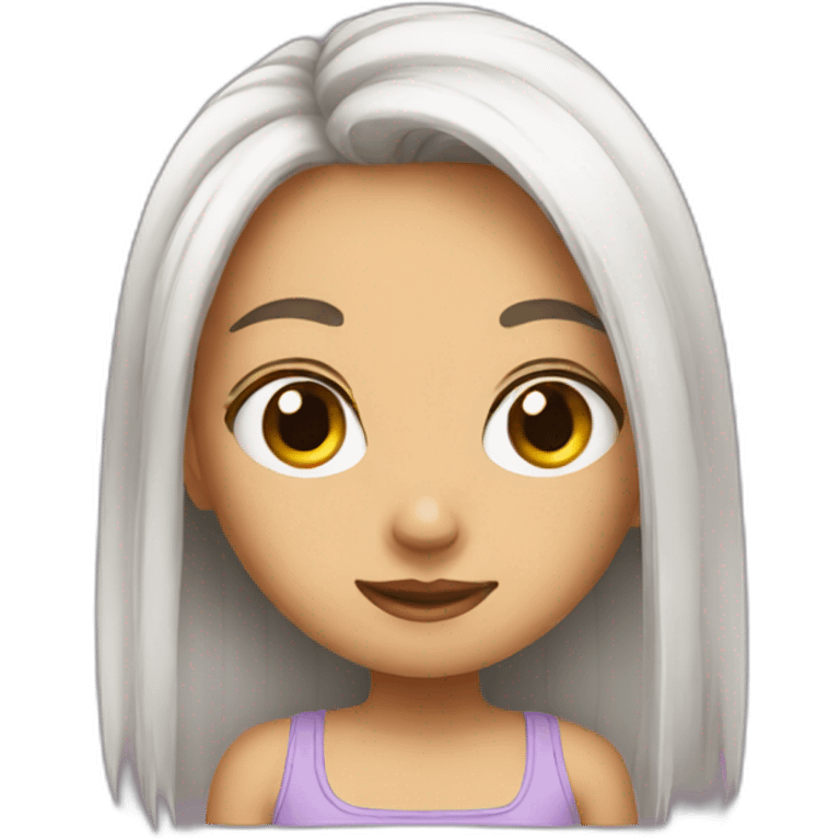 a cute girl emoji