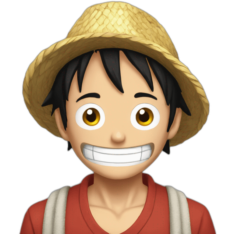 Luffy emoji