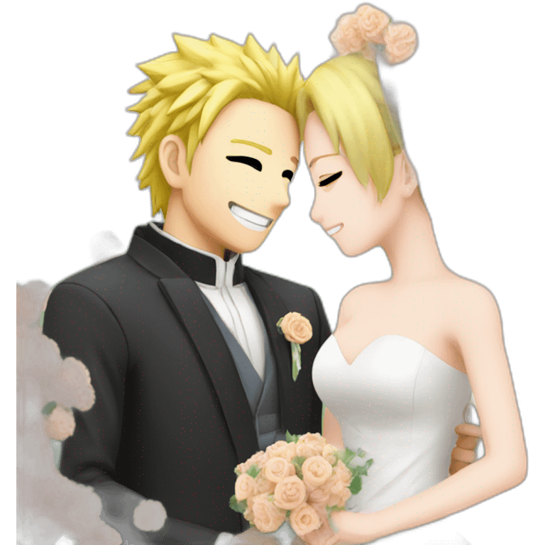 Naruto manga wedding emoji