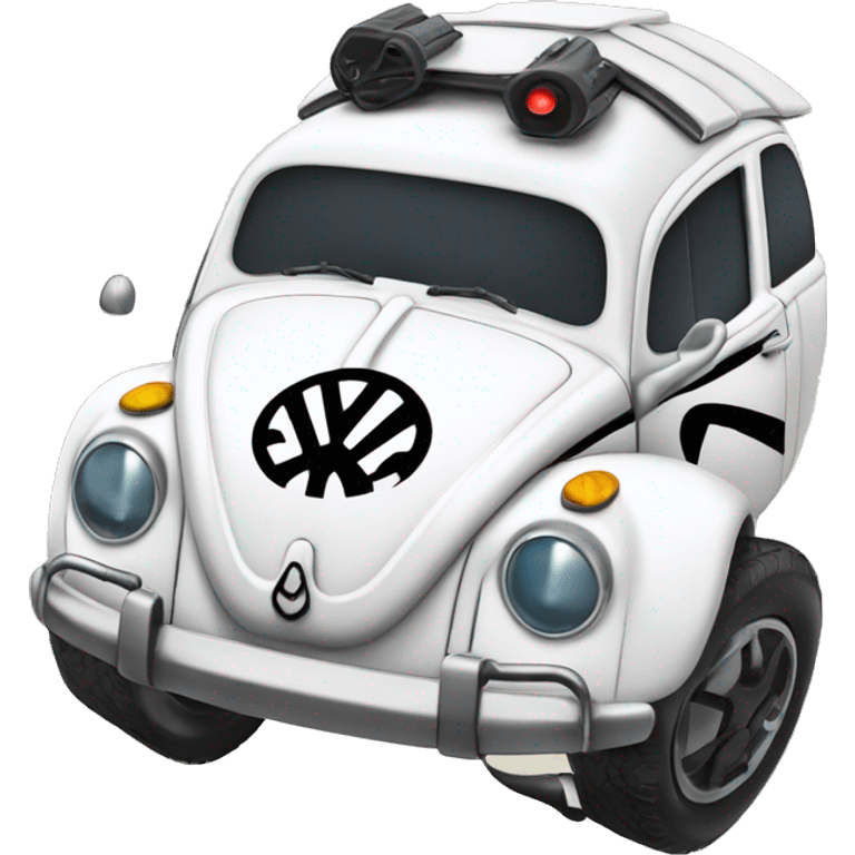  1956 Volkswagen bug First Order Storm Trooper emoji