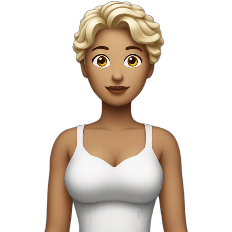 femme avec une grosse poitrine emoji