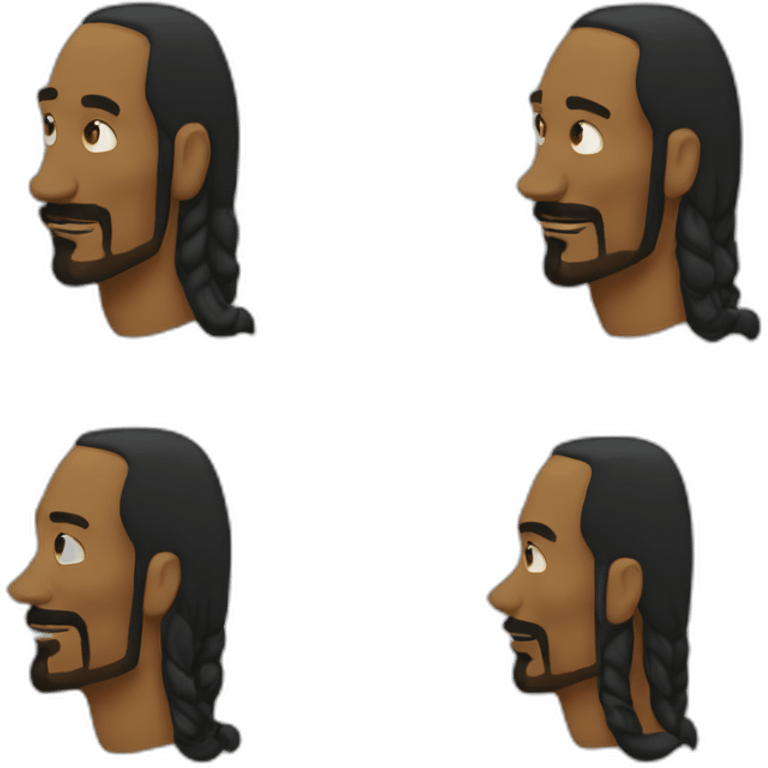 Snoop Dogg tete emoji