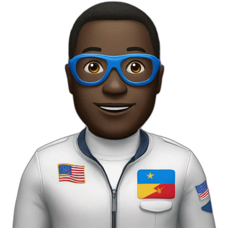 rocketman from democratic republic of congo emoji