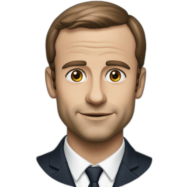 macron ill emoji