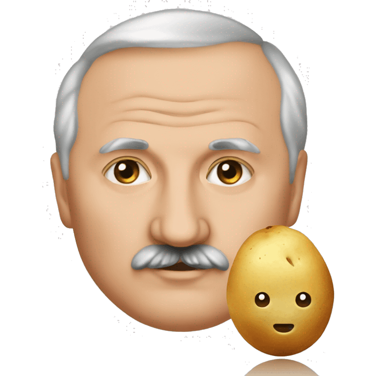 lukashenko and potato emoji