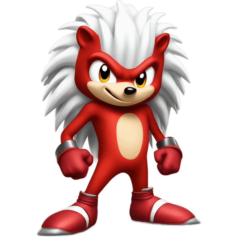 Knuckles hedgehog emoji