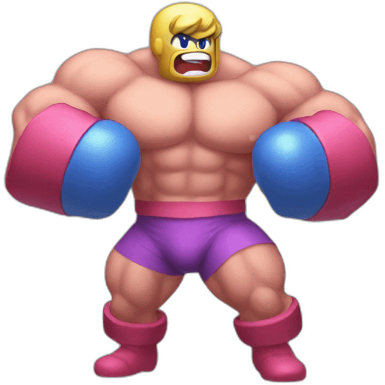 Kirby muscles  emoji