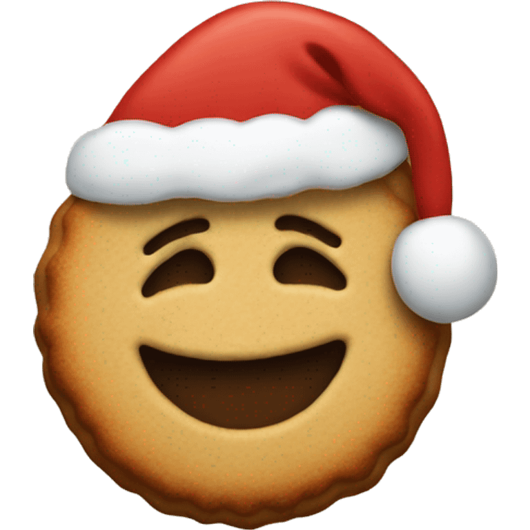 Christmas cookie emoji