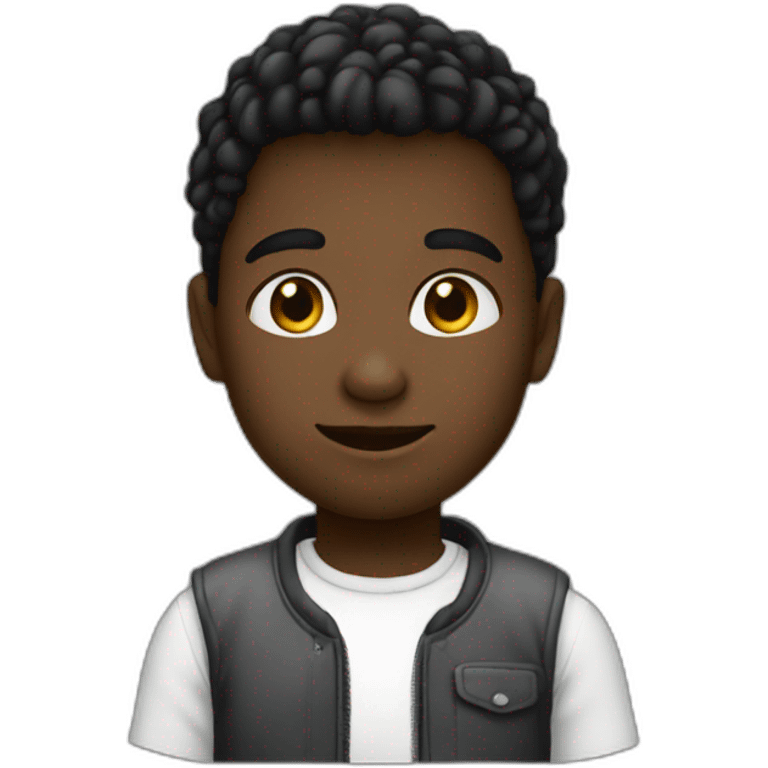 Boy-black-maigre emoji