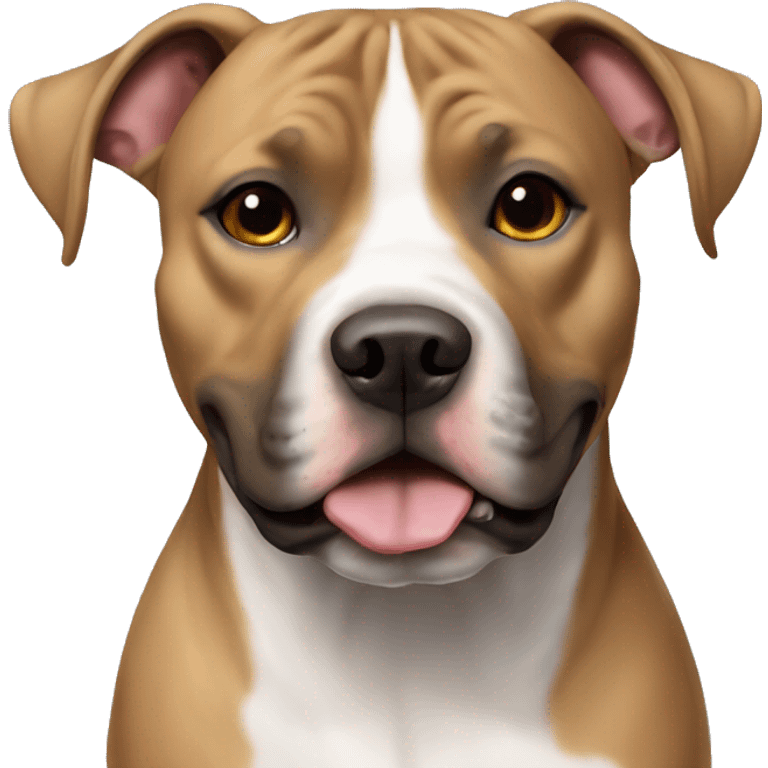 Fawn American Staffordshire Terrier emoji