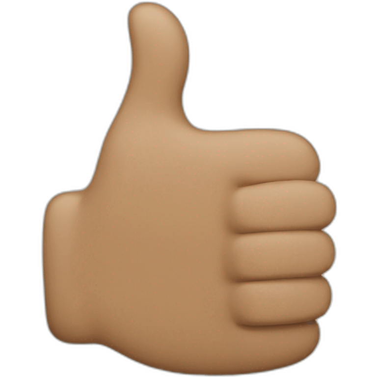 Thumbs up emoji