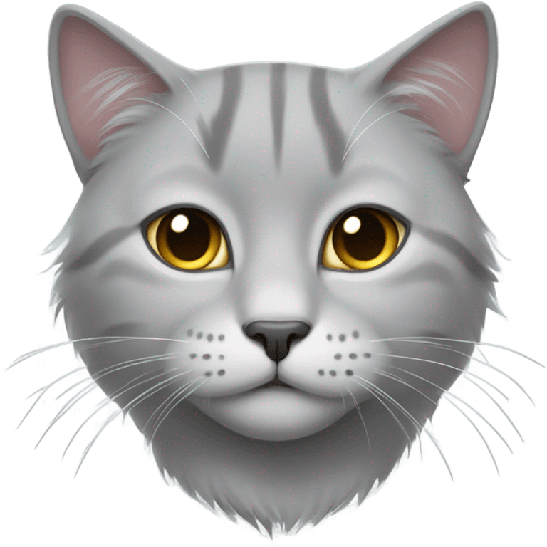 Light grey cat emoji