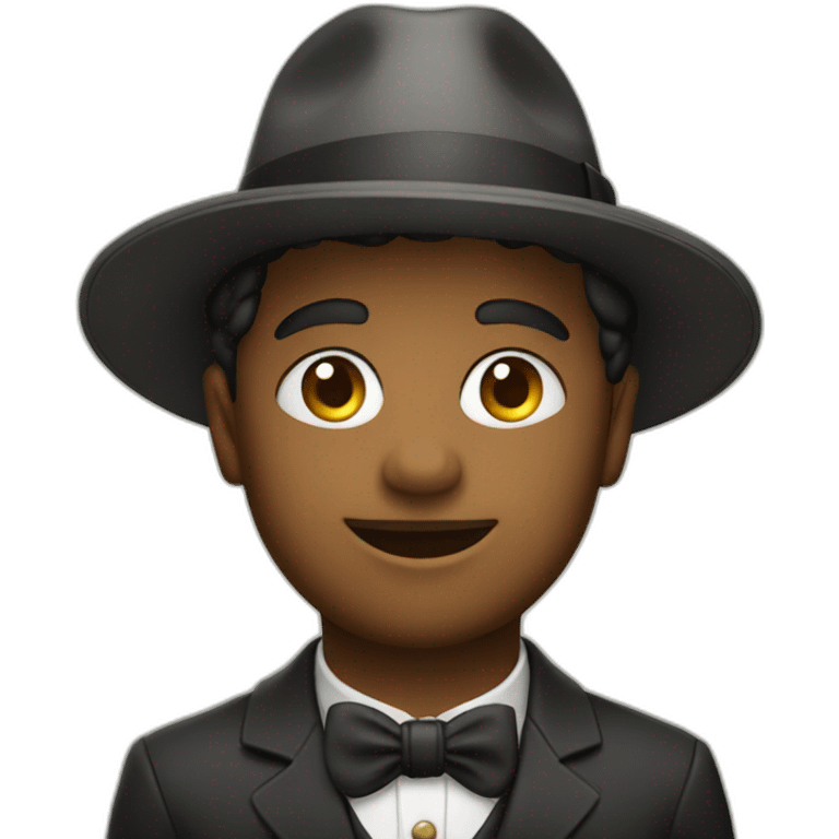 young gentleman with hat and monacle emoji