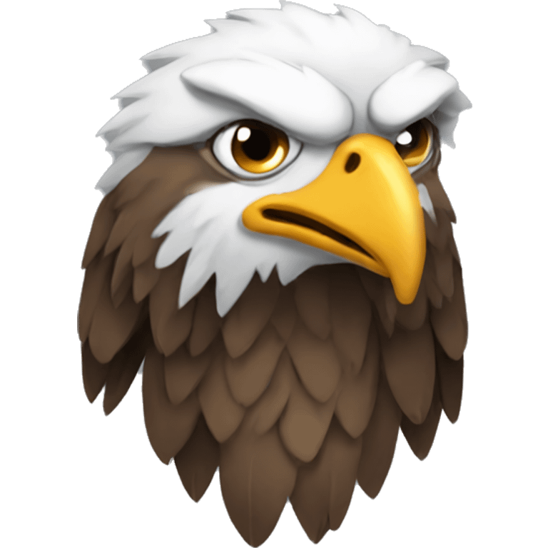 Ugly eagle  emoji