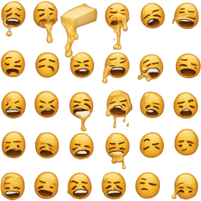 Emoji vomitando miel  emoji