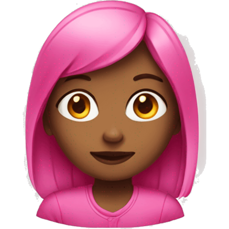 pink girl emoji